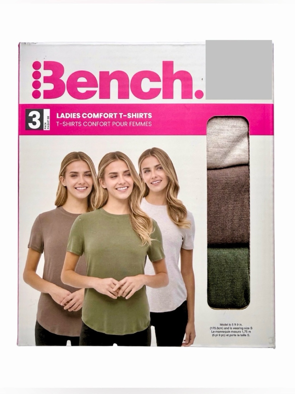 BENCH - 3-Pack Women's T-Shirt